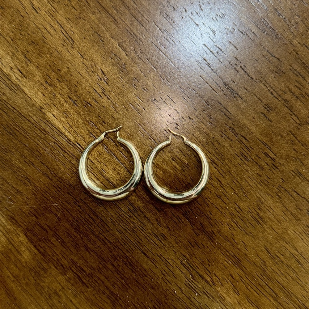 Gold Hoop Earrings
